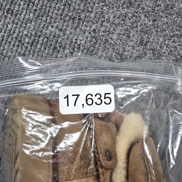 UGG Boots Womens Size 7 Chestnut Cedric Suede Sheepskin Shearling 1012360 - Picture 14 of 14